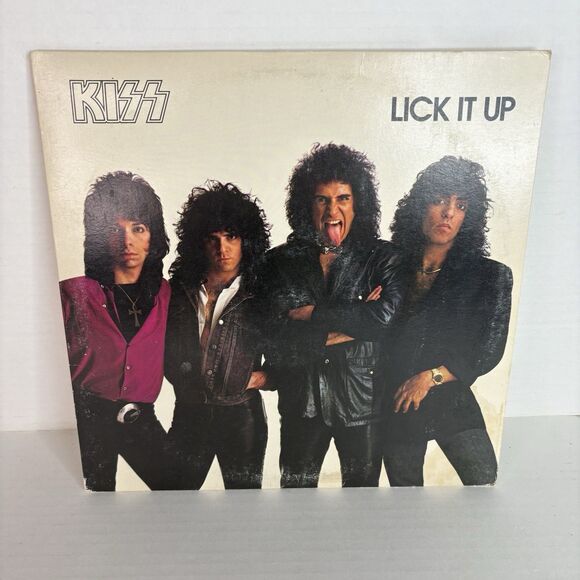 Kiss Other - Vintage~KISS~Lick It UP~Vinyl Record~1983 Mercury Records~432-814-297-1